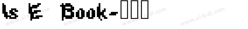 Is E  Book字体转换